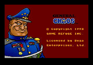 Заставка игры General Chaos